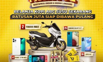 Undian Kopi ABC MANTUL Berhadiah Yamaha NMax, iPhone 13, dll