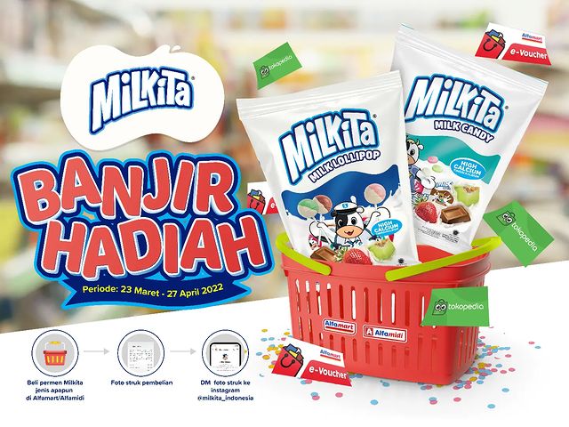 Undian Milkita Banjir Hadiah Jutaan Rupiah Setiap Minggunya