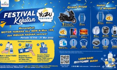 Undian YUZU Festival Kejutan Berhadiah All New Yamaha N-Max 155