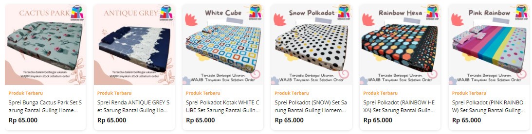 sprei murah klaten