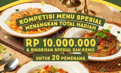 Challenge Menu Spesial San Remo Berhadiah Total 10 Juta + Bingkisan