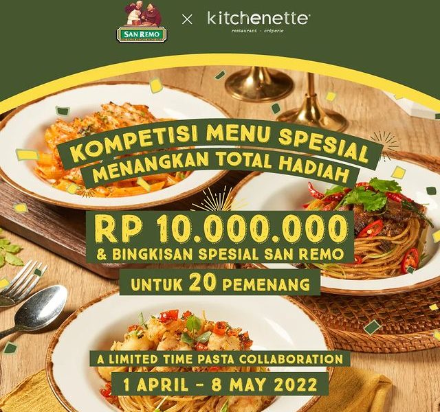 Challenge Menu Spesial San Remo Berhadiah Total 10 Juta + Bingkisan