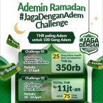 Jaga Dengan Adem Challenge Berhadiah THR Total Puluhan Juta