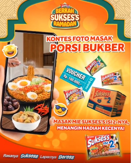 Kontes Foto Masak Porsi Bukber Berhadiah Voucher & Produk