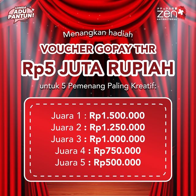 Kuis Adu Pantun Berhadiah Voucher Gopay Total 5 Juta Rupiah