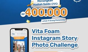 Kuis Cerita Vita Foam Berhadiah Saldo OVO Total 400.000