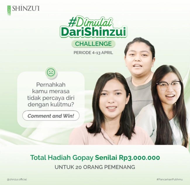 Kuis Dimulai Dari Shinzui Berhadiah Gopay Total 3 Juta Rupiah