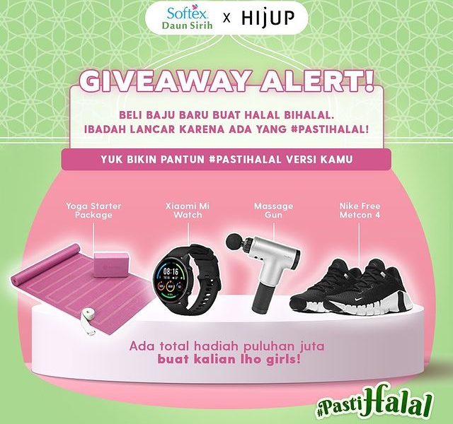 Kuis Pantun Pasti Halal Berhadiah Nike Free Metcon 4, Mi Watch, dll