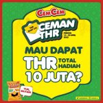 Kuis Pesan Maaf Ceman THR Berhadiah Total 10 Juta Rupiah