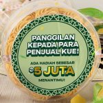 Kuis Promosi Jualan Kue Berhadiah Gopay Total 5 Juta Rupiah