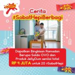 Lomba Cerita Sobat Hepi Berbagi Berhadiah OVO & Produk Total 4 Juta