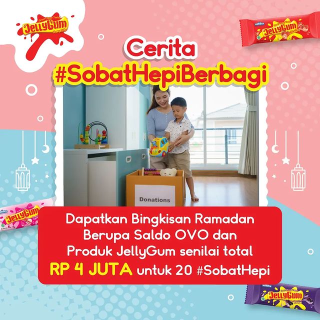 Lomba Cerita Sobat Hepi Berbagi Berhadiah OVO & Produk Total 4 Juta