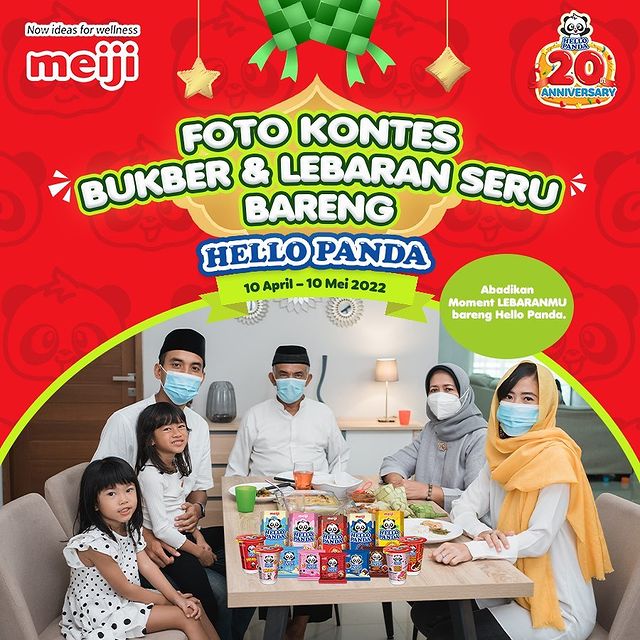 Lomba Foto Bukber & Lebaran Hello Panda Berhadiah Jutaan Rupiah