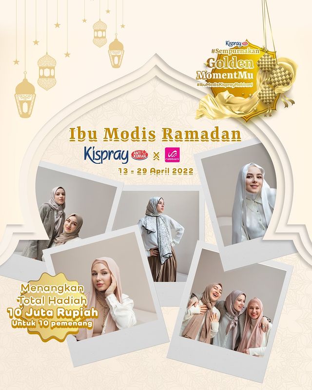 Lomba Foto Ibu Modis Ramadhan Berhadiah Total 10 Juta Rupiah