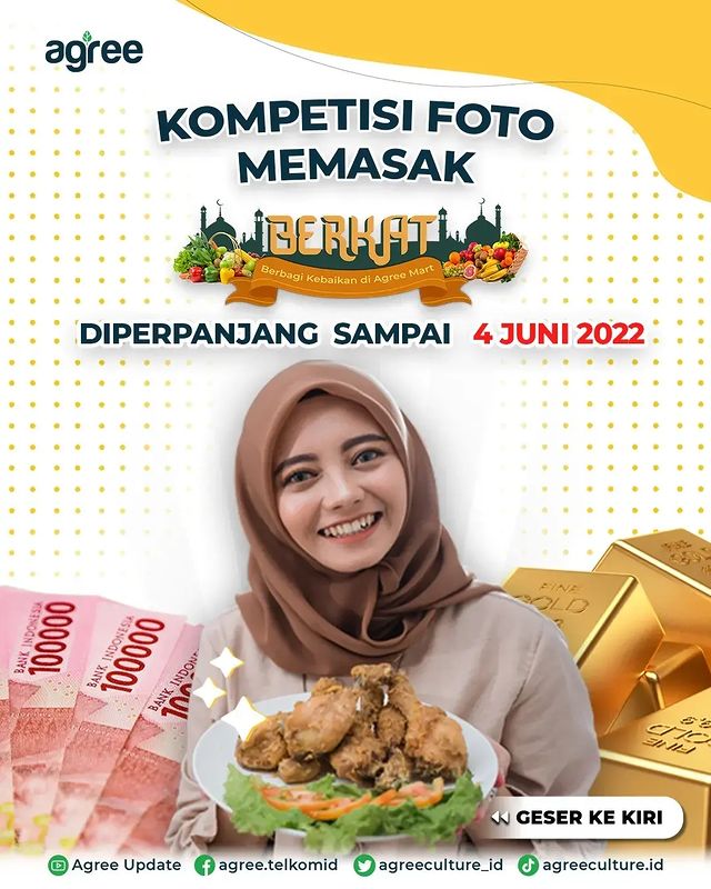 Lomba Foto Masak Berkat Agree Mart Berhadiah Total 50 Juta++