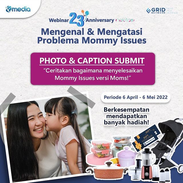 Lomba Foto Mommy Issues Berhadiah Stroller, Blender, Chopper, dll