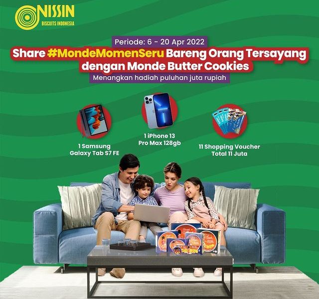 Lomba Foto Monde Momen Seru Berhadiah iPhone 13 Pro Max