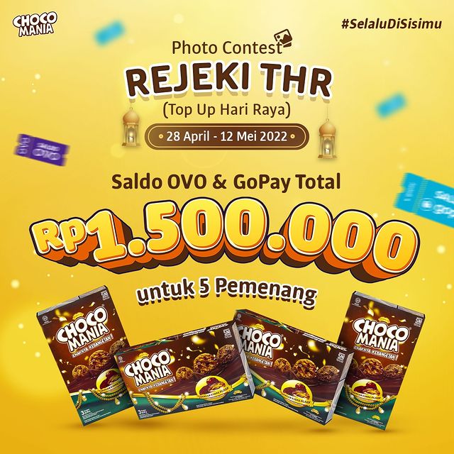 Lomba Foto Rejeki THR Chocomania Berhadiah Saldo Total 1.5 Juta