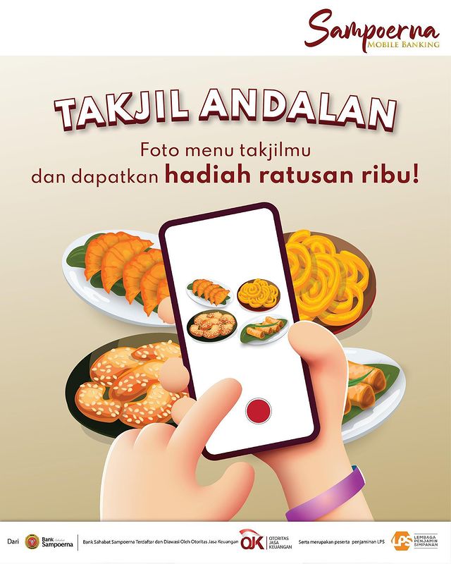 Lomba Foto Takjil Andalan Berhadiah Saldo Total 500K