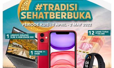 Lomba Foto Tradisi Sehat Berbuka Berhadiah iPhone 11, Laptop, dll