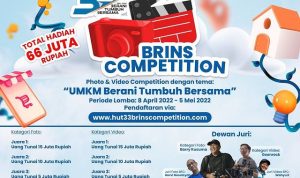 Lomba Foto & Video HUT 33 BRINS Total Hadiah 66 Juta Rupiah