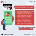 Lomba Kreasi Bikin Microsite S.id Berhadiah Total 17 Juta Rupiah