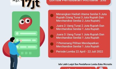 Lomba Kreasi Bikin Microsite S.id Berhadiah Total 17 Juta Rupiah