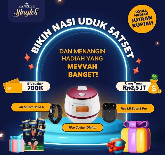 Lomba Kreasi Nasi Uduk 5AT5ET Kanzler Total Hadiah Jutaan Rupiah