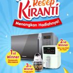 Lomba Kreasi Resep Kiranti Berhadiah Microwave, Air Fryer & Chopper