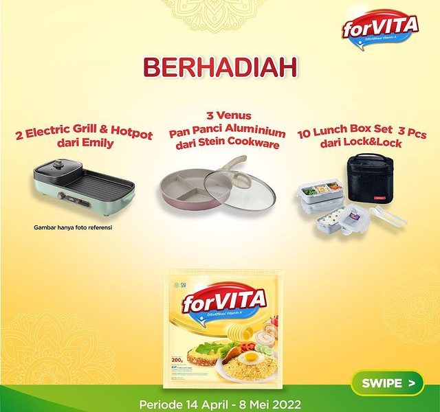 Lomba Kreasi forVITA Ramadhan Berhadiah Alat Dapur Jutaan Rupiah
