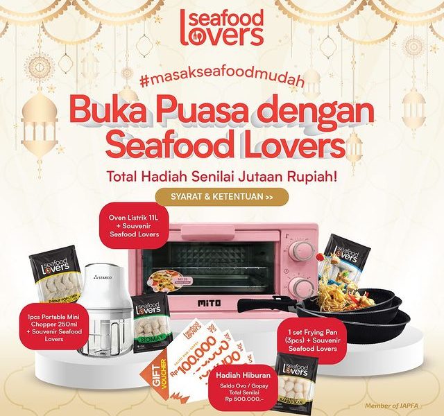 Lomba Masak Seafood Mudah Berhadiah Oven Mito, Chopper, dll