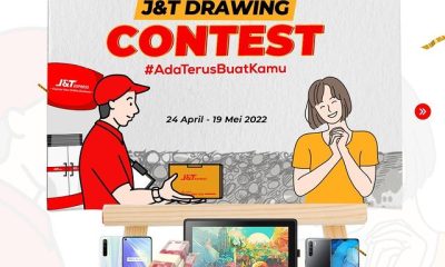 Lomba Menggambar J&T Express Berhadiah Total 30 Juta Rupiah