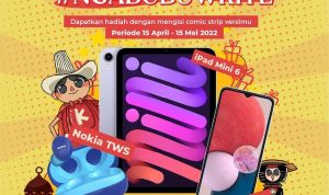 Lomba Menulis NgabubuWrite Total Hadiah 14 Juta (iPad, HP & TWS)