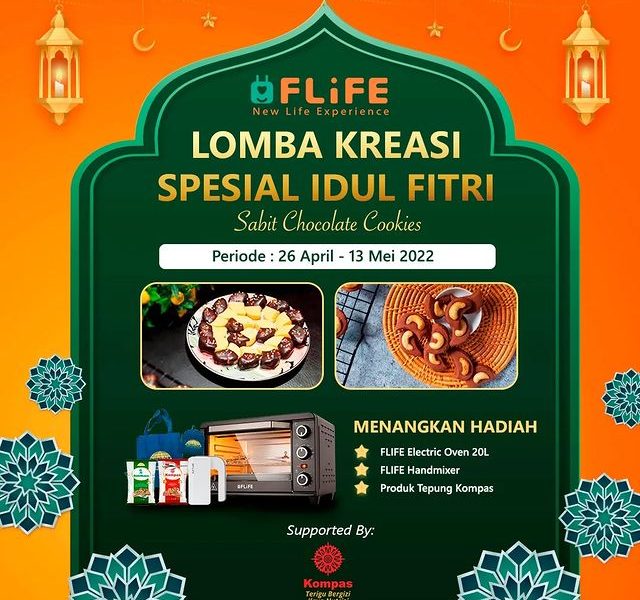 Lomba Recook Cookies Sabit Berhadiah Oven, Hand Mixer & Produk