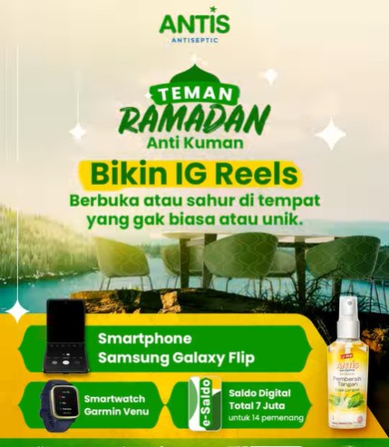 Lomba Reels Teman Ramadhan Berhadiah SAMSUNG Galaxy Flip