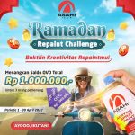 Lomba Repaint Asahi Berhadiah THR Saldo OVO Total 1 Juta Rupiah