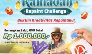 Lomba Repaint Asahi Berhadiah THR Saldo OVO Total 1 Juta Rupiah