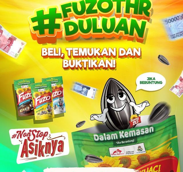Lomba Selfie Kuaci Fuzo Berhadiah THR Duluan Setiap Minggu