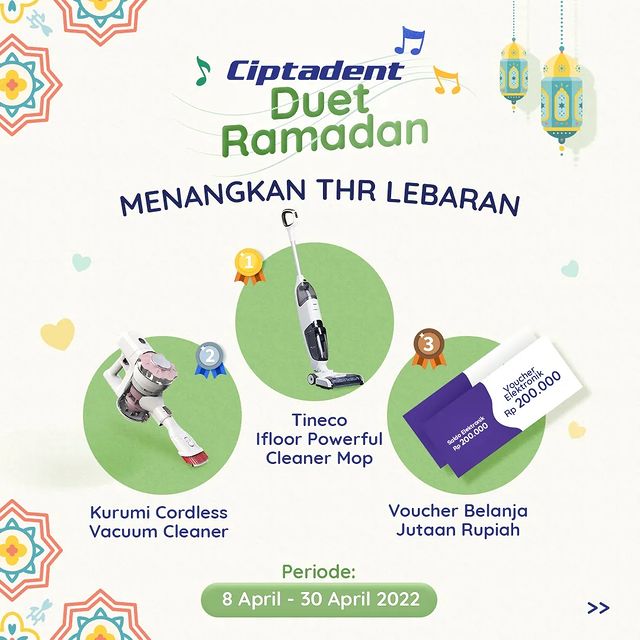 Lomba Video Duet Ramadan Berhadiah Vacuum Cleaner & Voucher