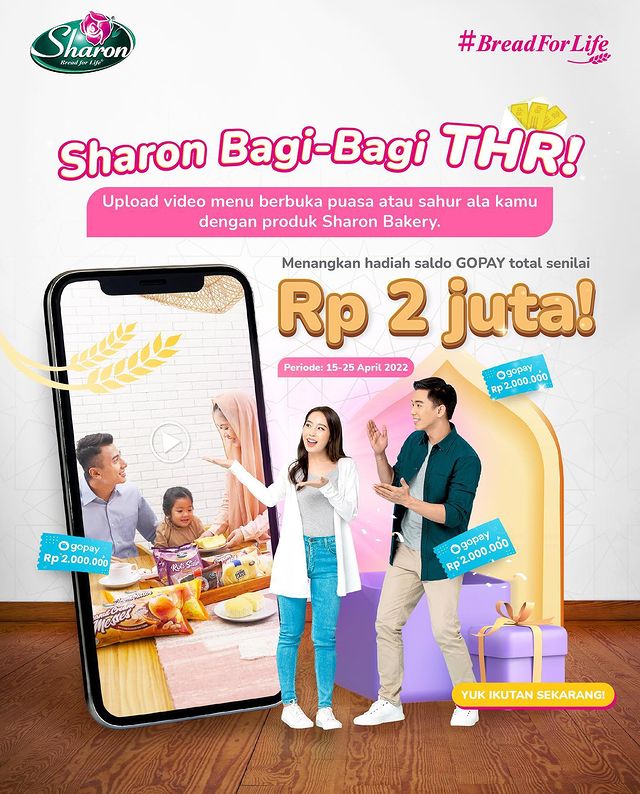 Lomba Video Menu Sharon Bagi-bagi THR Total 2 Juta Rupiah