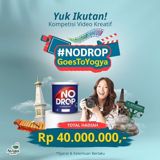 Lomba Video No Drop Goes To Yogya Total Hadiah Rp 40 Juta