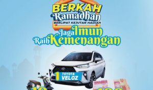 Promo Tutup Botol Yoyic Berhadiah Mobil Toyota Veloz, 10 Motor & Uang