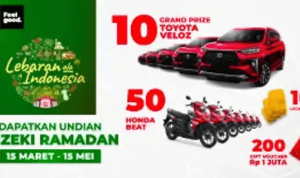Undian 2022 Matahari Bagi-Bagi Rezeki 10 Mobil, 50 Motor, 100 Emas, dll