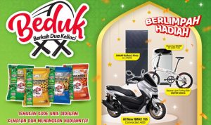 Undian Berkah Dua Kelinci Berhadiah All New Nmax, Kulkas, Mesin Cuci, dll