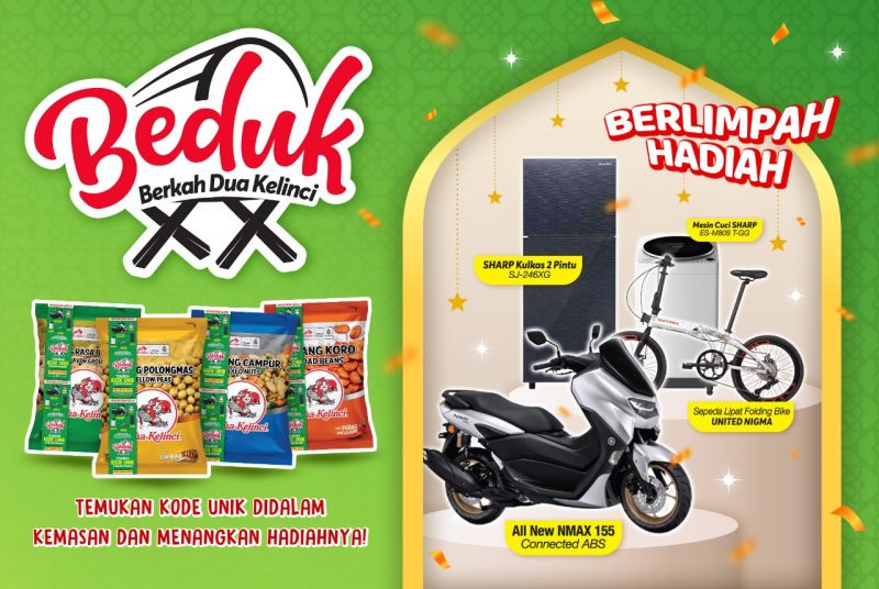 Undian Berkah Dua Kelinci Berhadiah All New Nmax, Kulkas, Mesin Cuci, dll