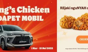 Undian Burger King Rejeki Ngunyah Berhadiah Toyota Avanza