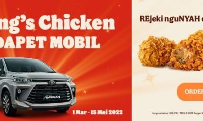 Undian Burger King Rejeki Ngunyah Berhadiah Toyota Avanza