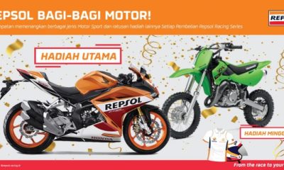 Undian Oli Repsol Bagi-Bagi Motor Honda & Kawasaki Gratis