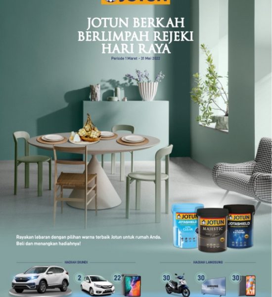 Undian Ramadhan Jotun 2022 Berhadiah Mobil Honda CRV, Brio, Motor
