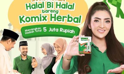 Halal bi Halal Bareng Komix Herbal Berhadiah Gopay Total 5 Juta Rupiah